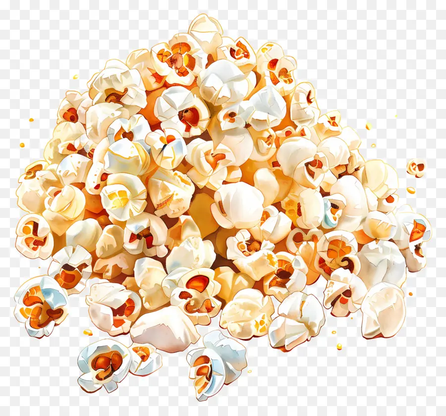 Popcorn，Makanan Ringan PNG