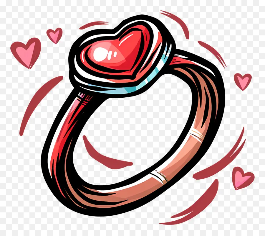 Cincin，Hari Valentine PNG