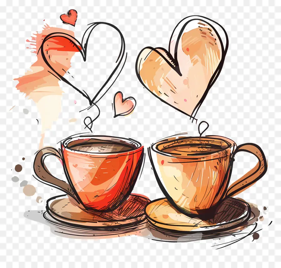 Kopi，Hari Valentine PNG