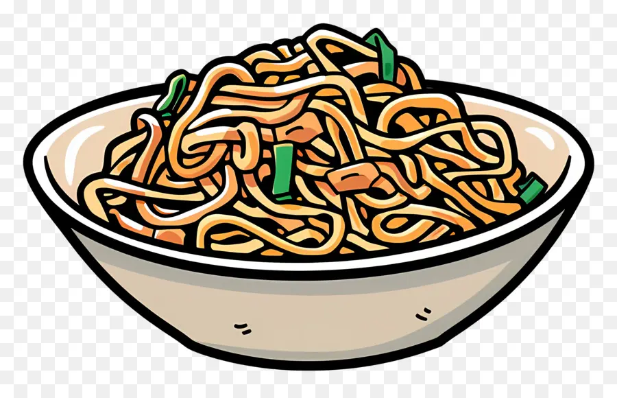 Chow Mein，Mie PNG