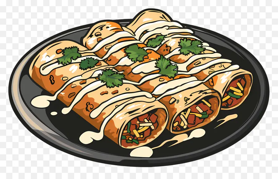 Enchilada，Taco PNG