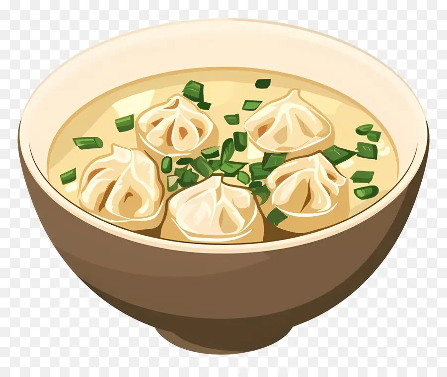 Sup Wonton，Sup Panas PNG