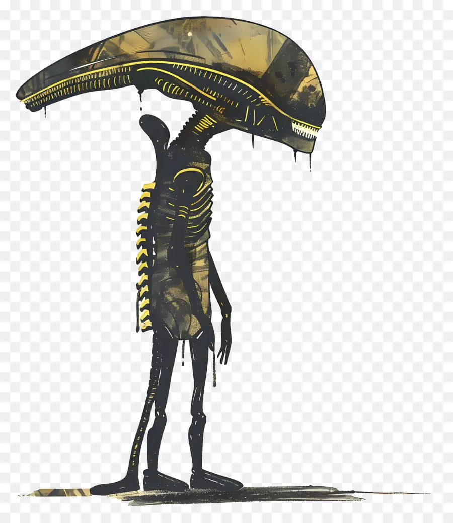 Alien，Alien Humanoid PNG