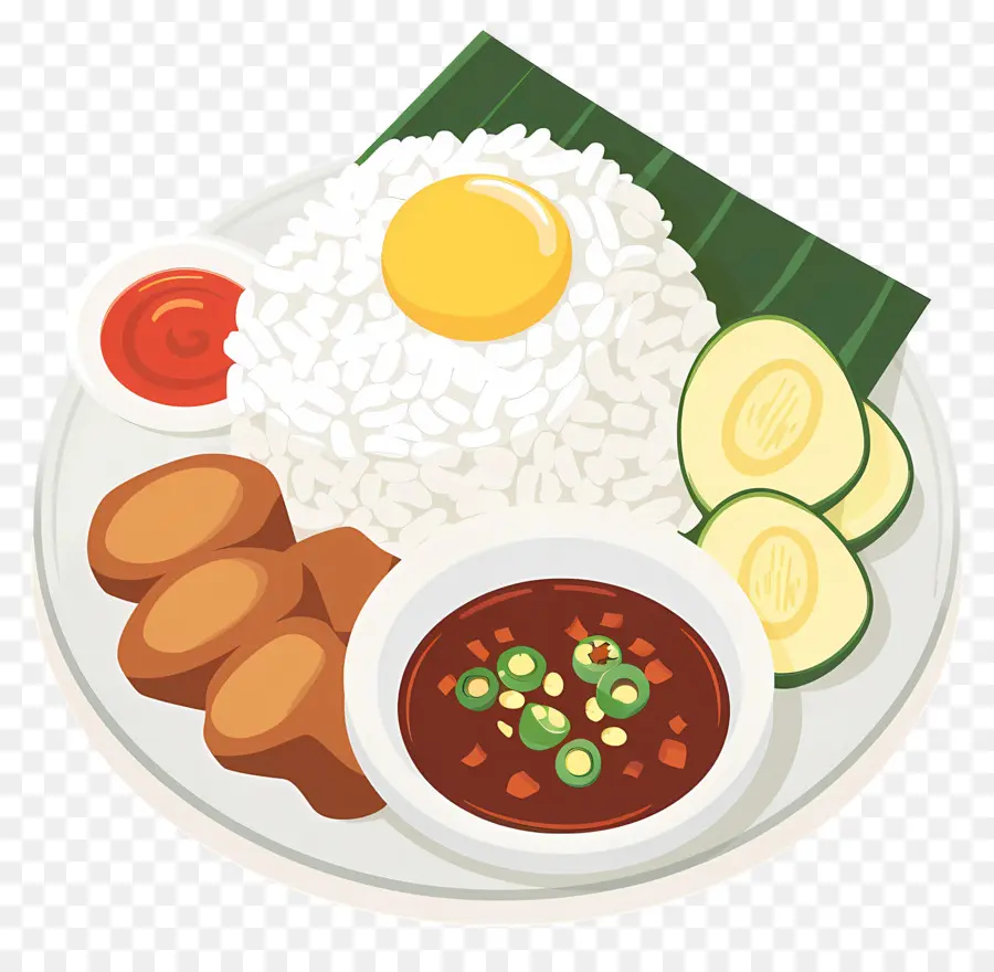 Nasi Lemak，Masakan Asia PNG