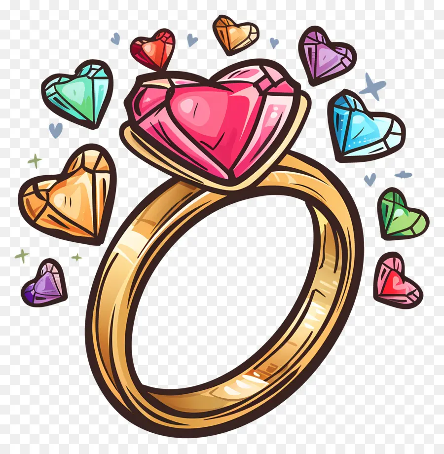 Cincin，Hari Valentine PNG