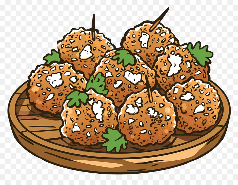 Falafel，Bakso PNG