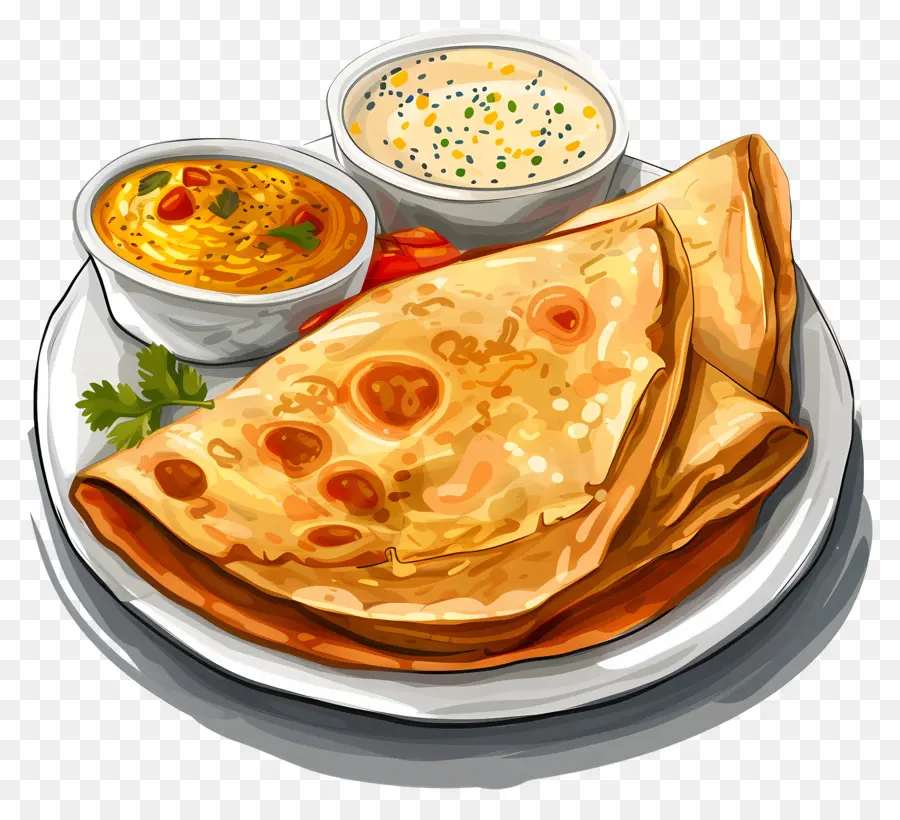 Dosa，Flatbread PNG