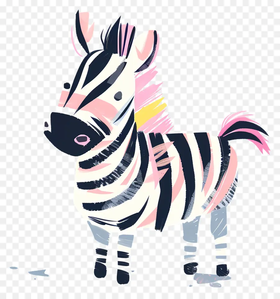 Zebra，Kaki Belakang PNG