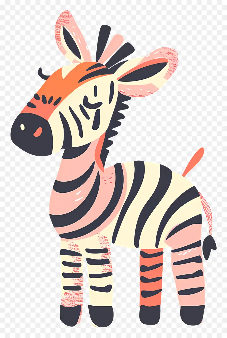 Zebra，Kartun Zebra PNG