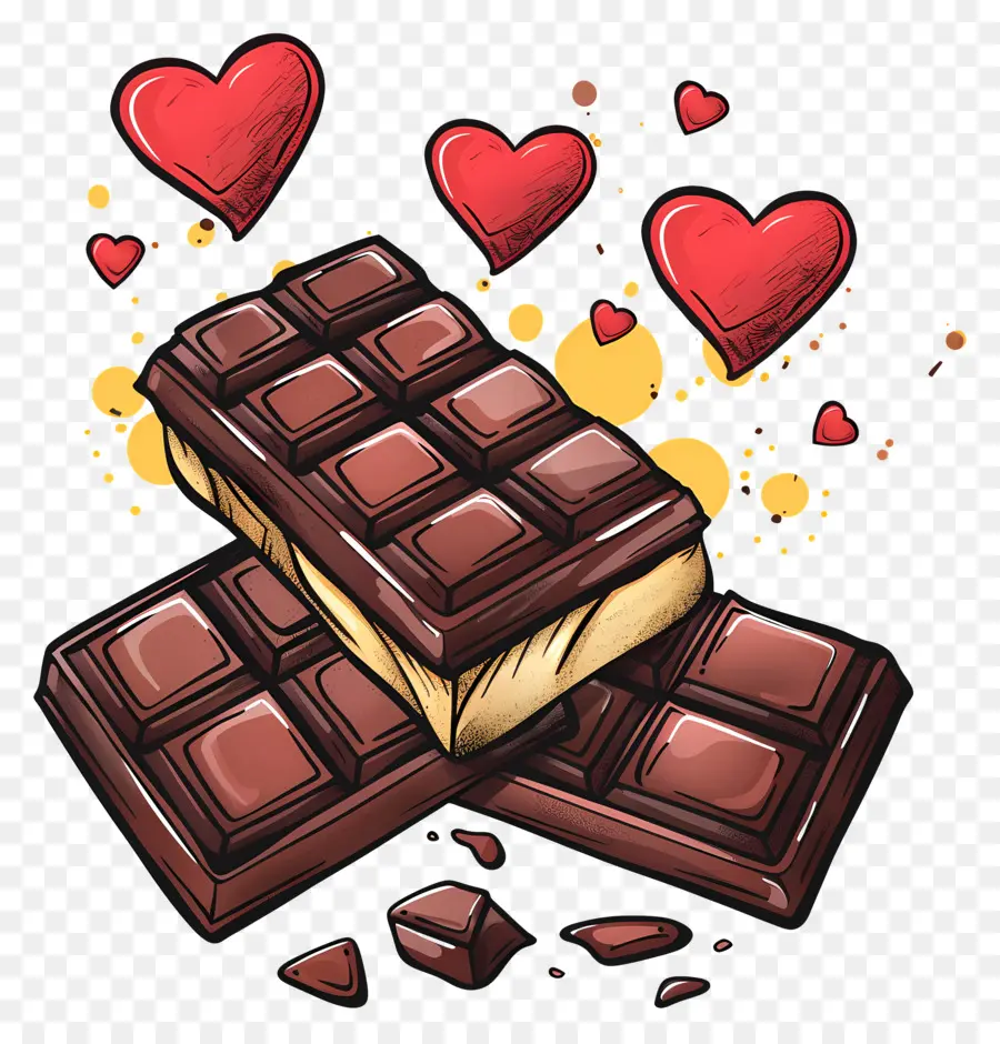 Cokelat，Hari Valentine PNG