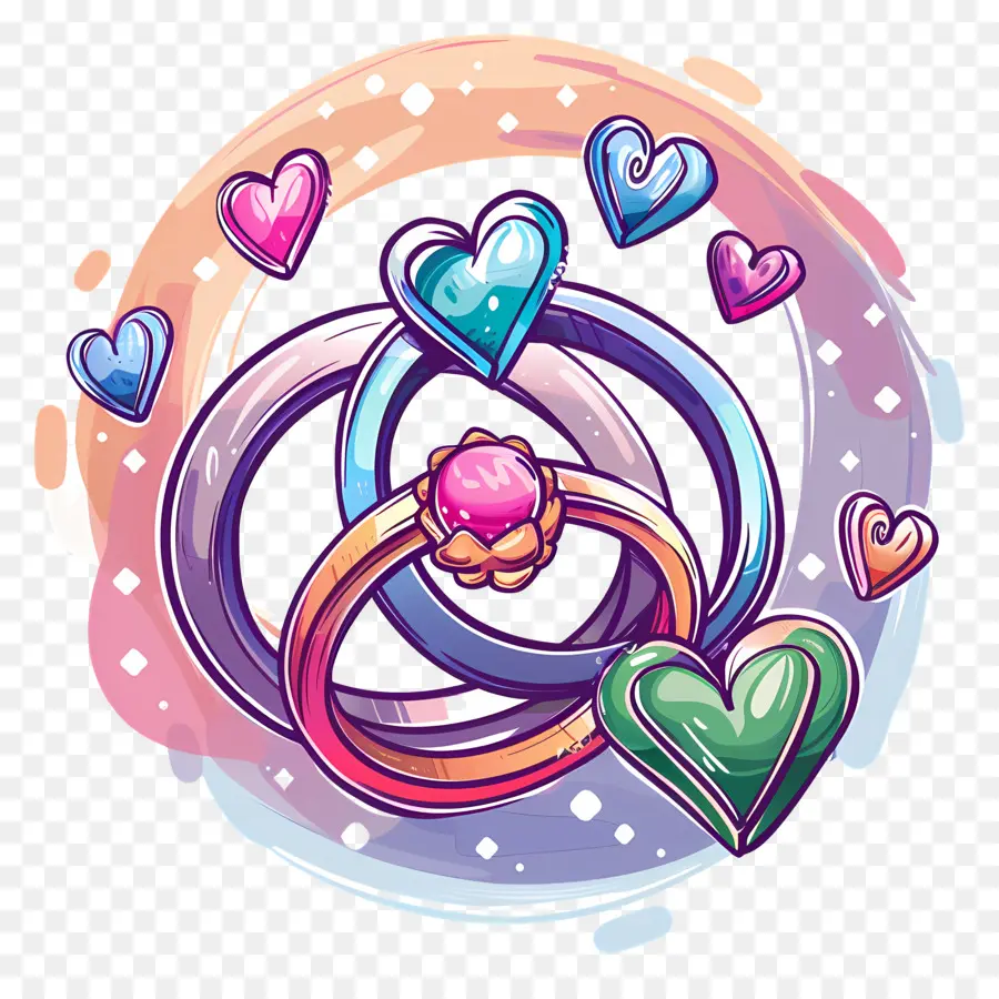 Cincin，Hari Valentine PNG