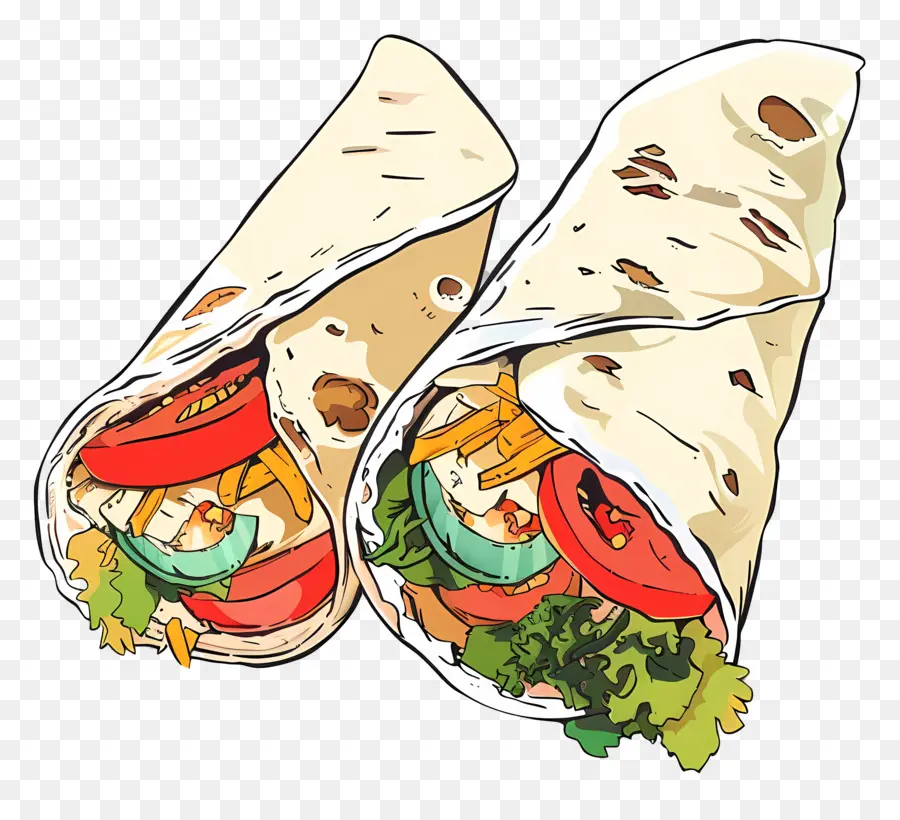 Burrito，Tortilla PNG