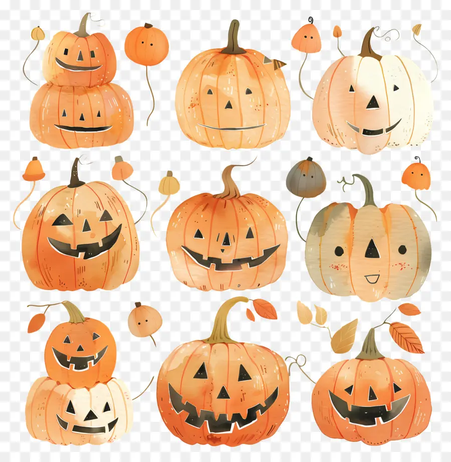 Jack O Lanterns，Ekspresi PNG