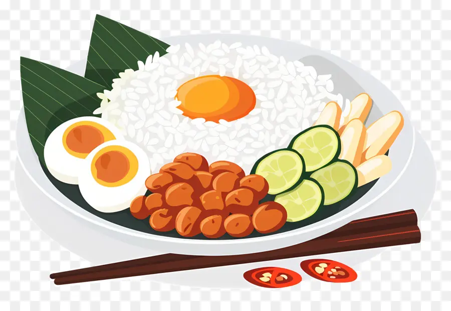 Nasi Lemak，Mangkuk Beras PNG