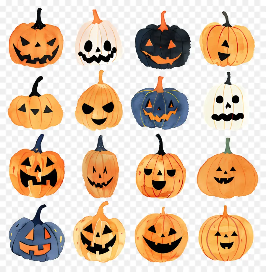 Jack O Lanterns，Labu PNG