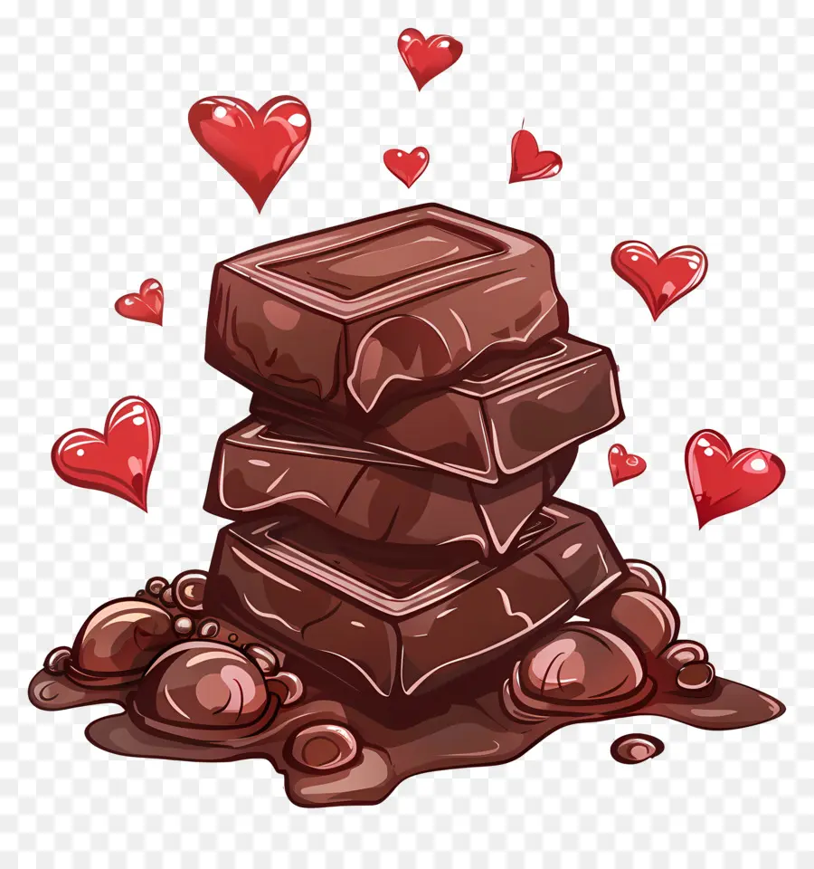 Cokelat，Hari Valentine PNG