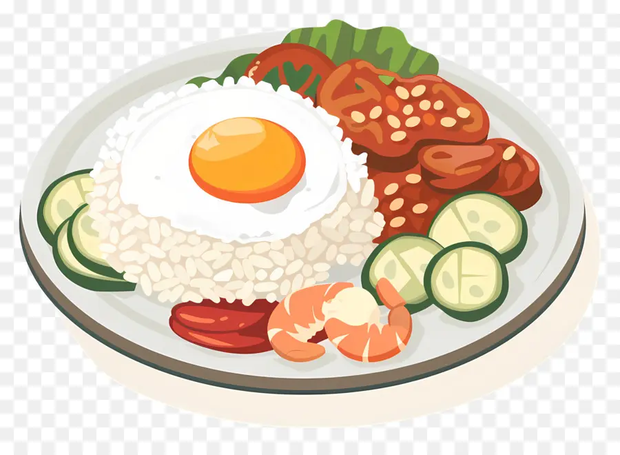 Nasi Lemak，Makanan PNG