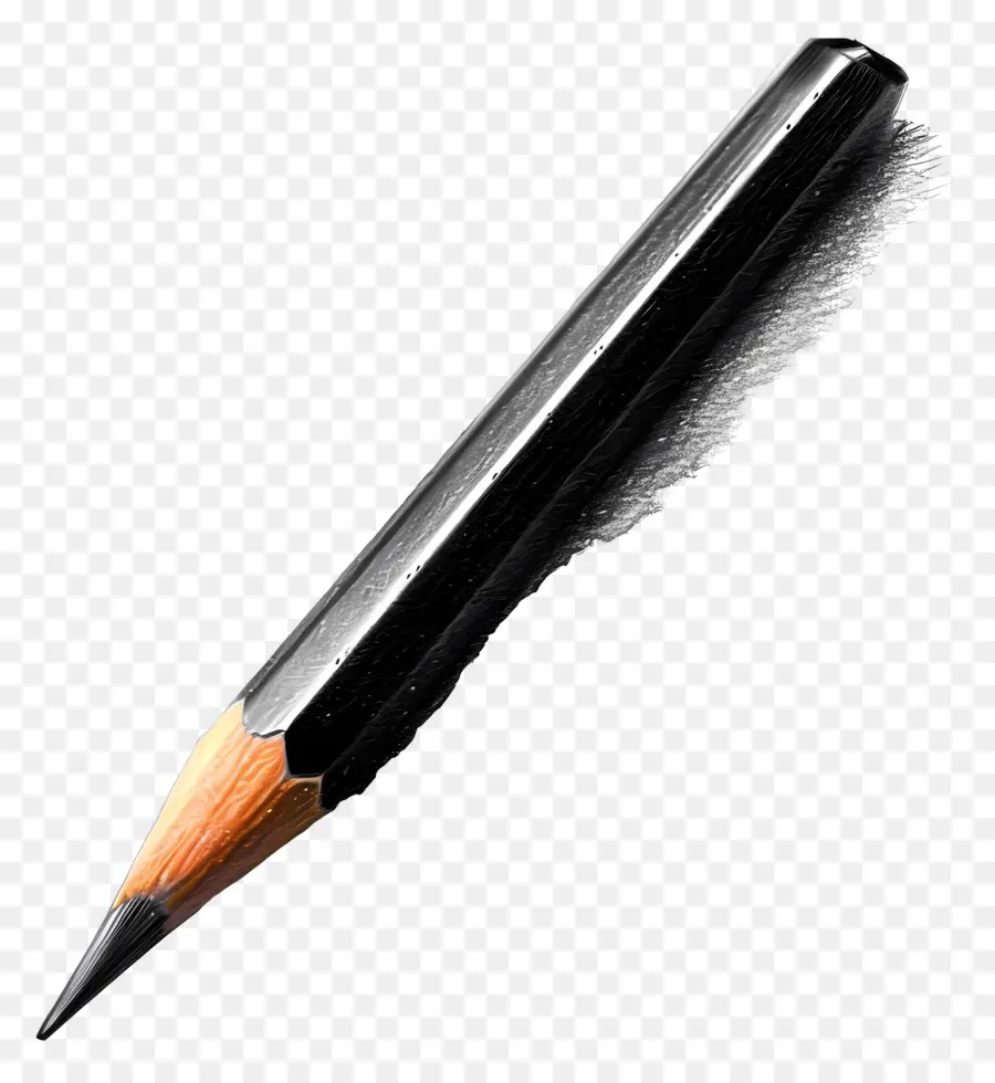 Pensil，Hitam PNG