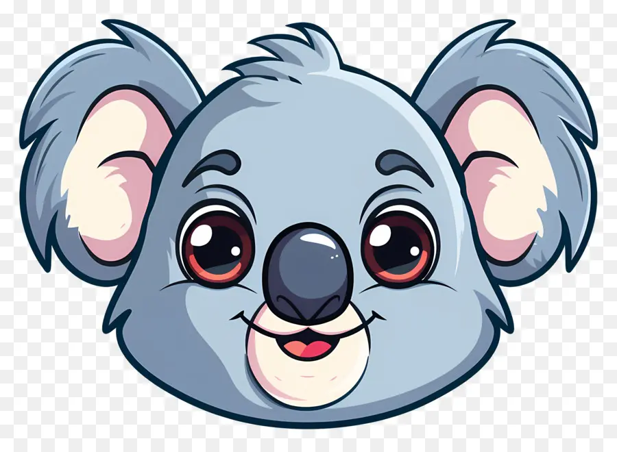 Wajah Koala Yang Lucu，Koala PNG