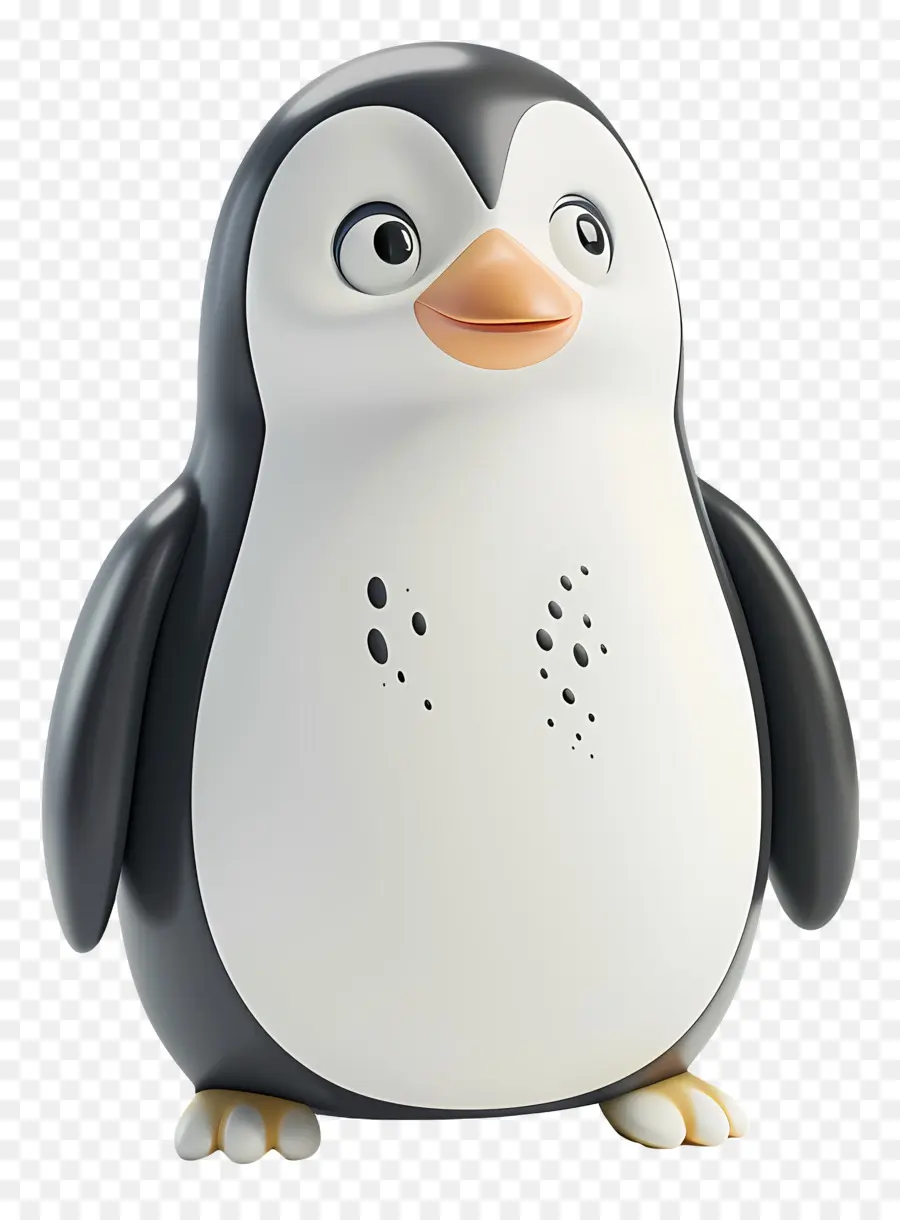 Penguin Kecil 3d，Penguin PNG