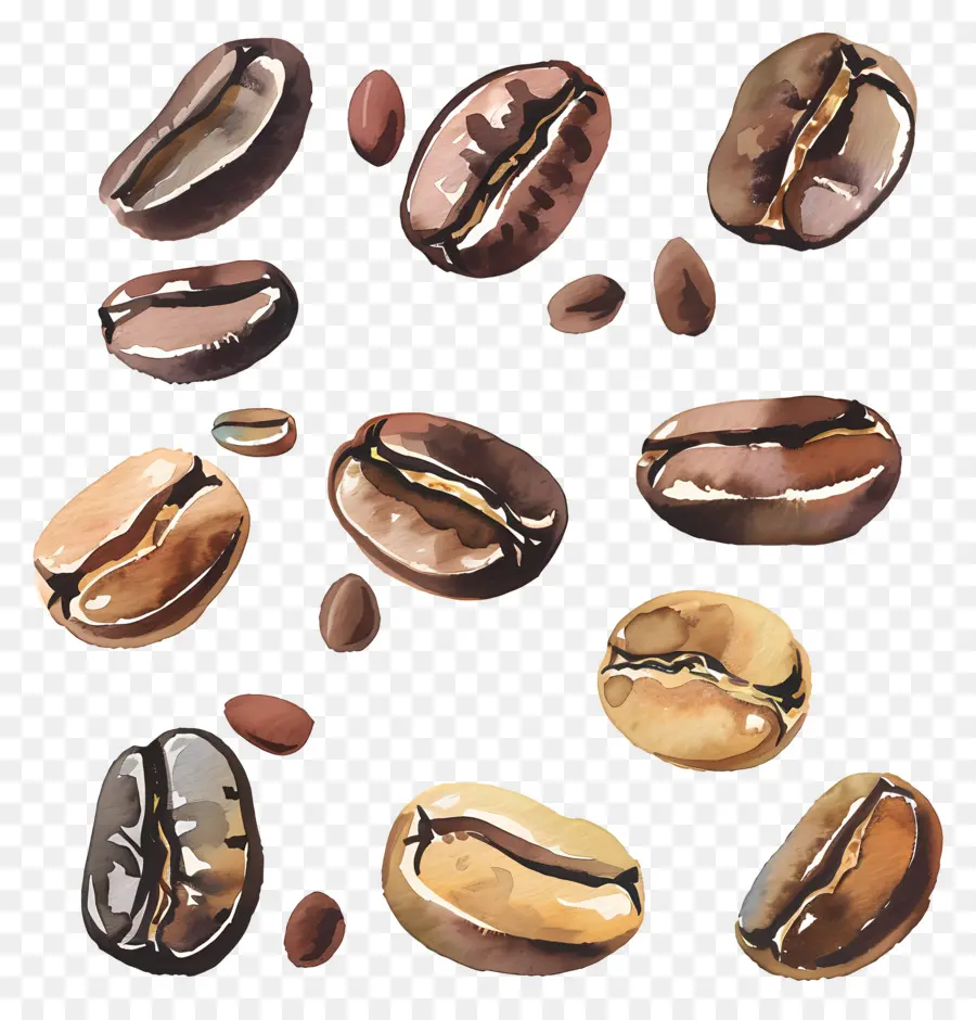 Biji Kopi，Kacang Polong PNG