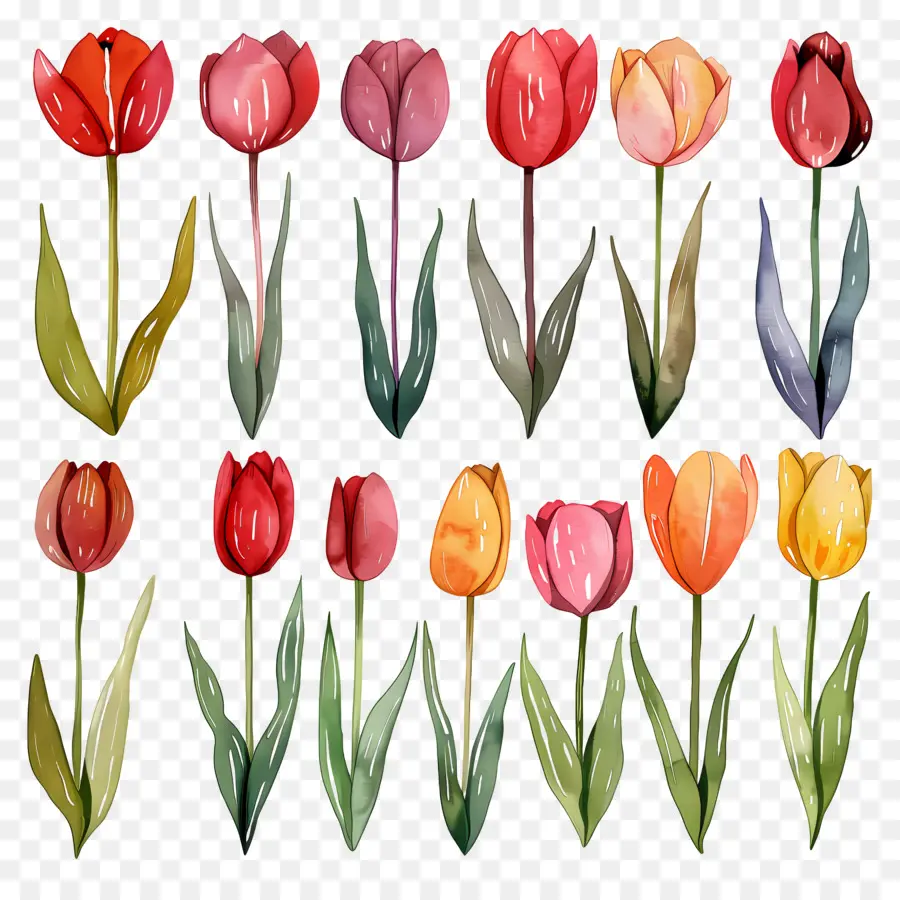 Tulip，Bunga PNG