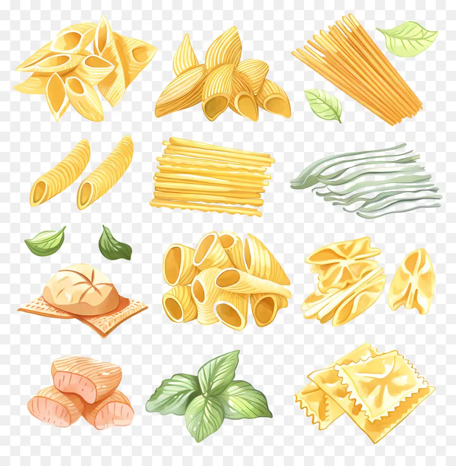 Pasta，Penne PNG