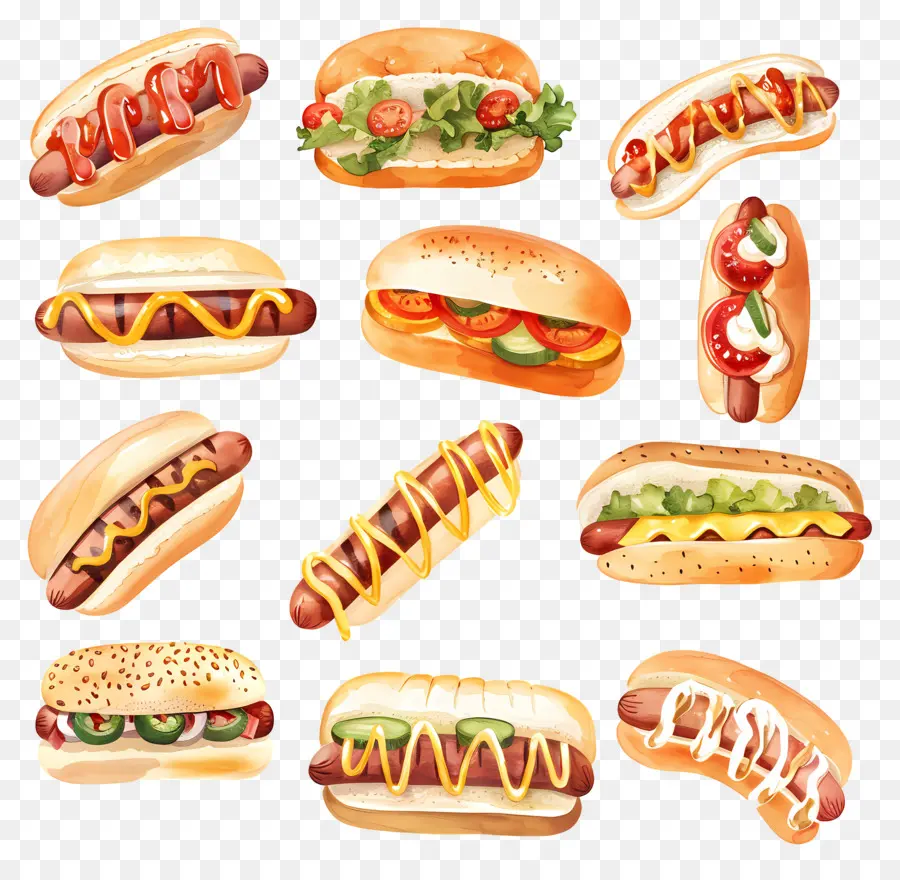 Hot Dog，Kecap PNG