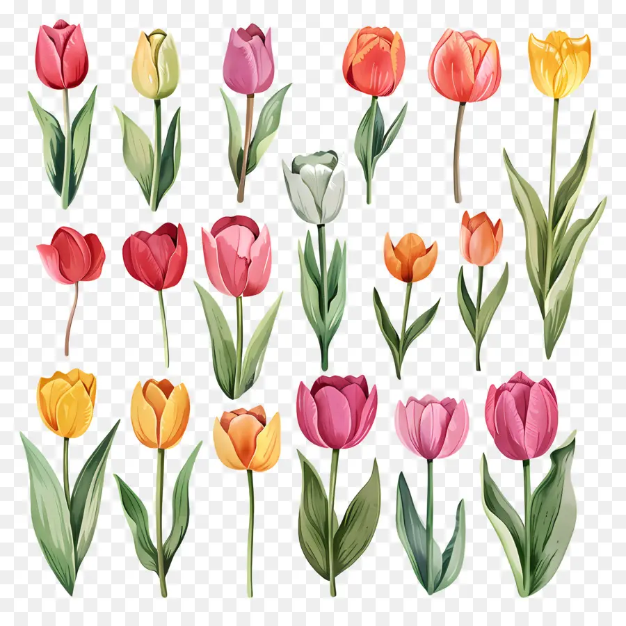 Tulip，Bunga PNG