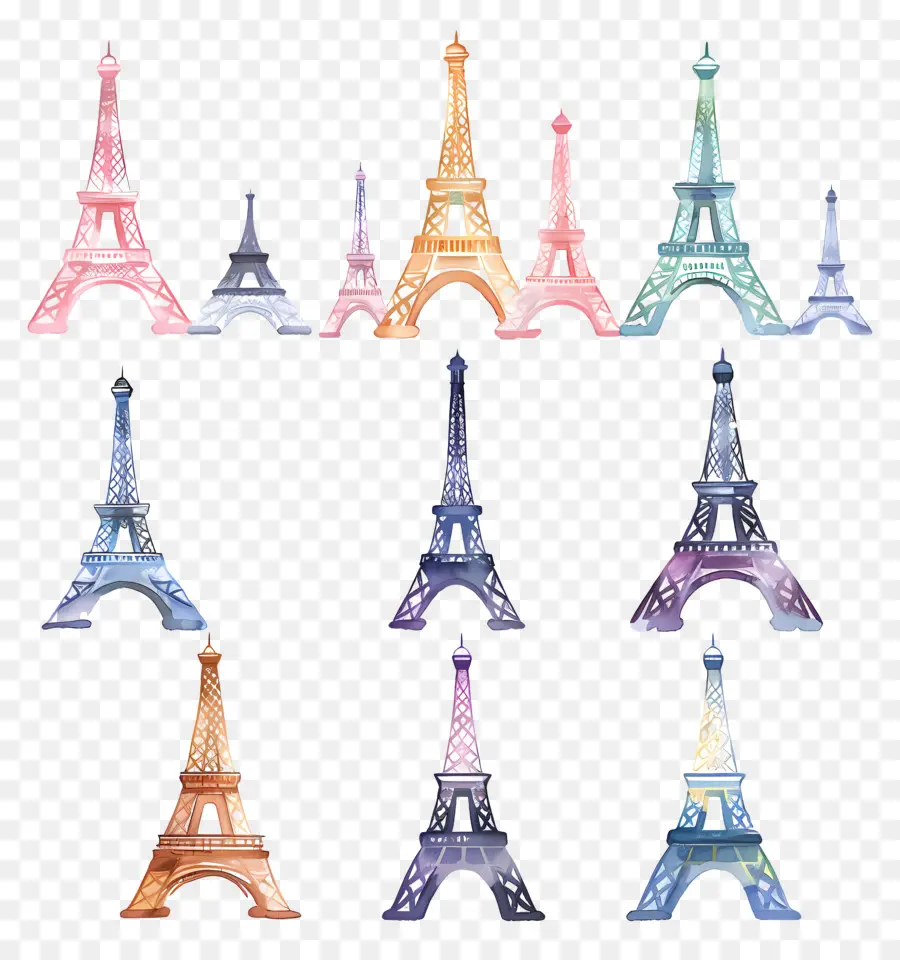 Menara Eiffel，Aneh PNG