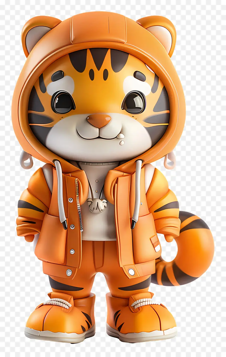 Harimau 3d，Kartun Harimau PNG