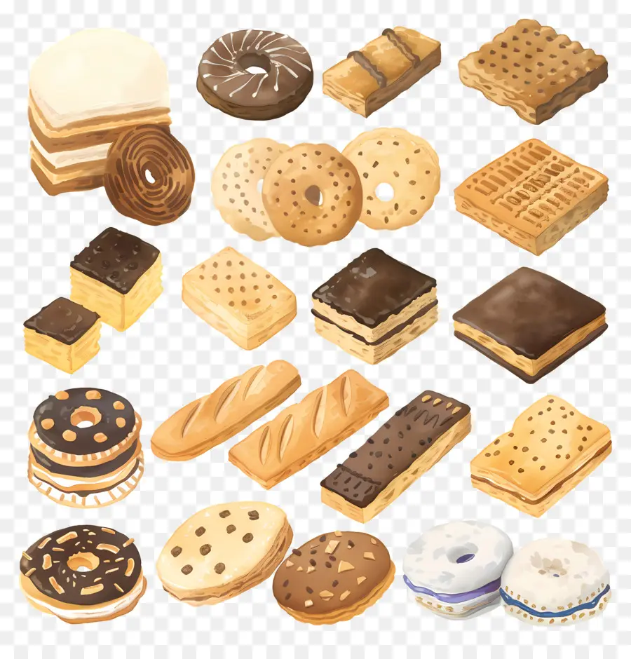 Biskuit，Cookie PNG