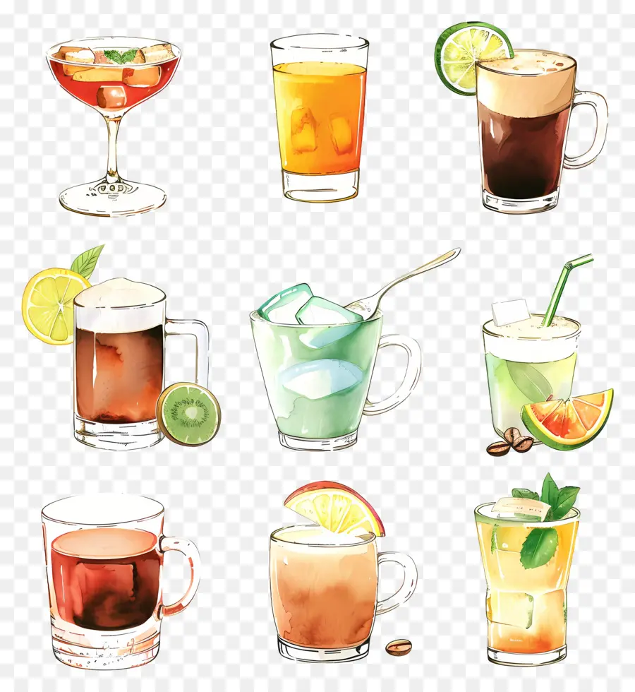 Minuman，Gin PNG