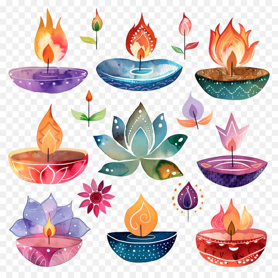 Diwali，Diya PNG