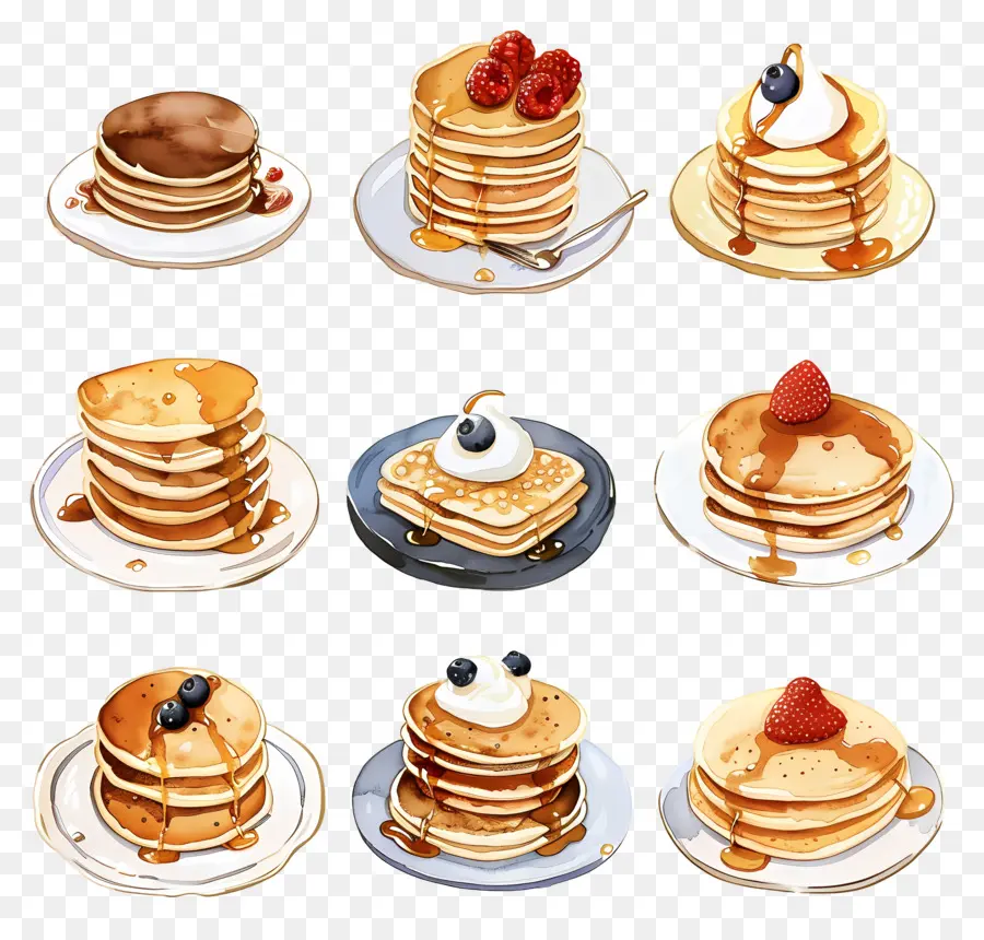 Pancake，Mentega PNG