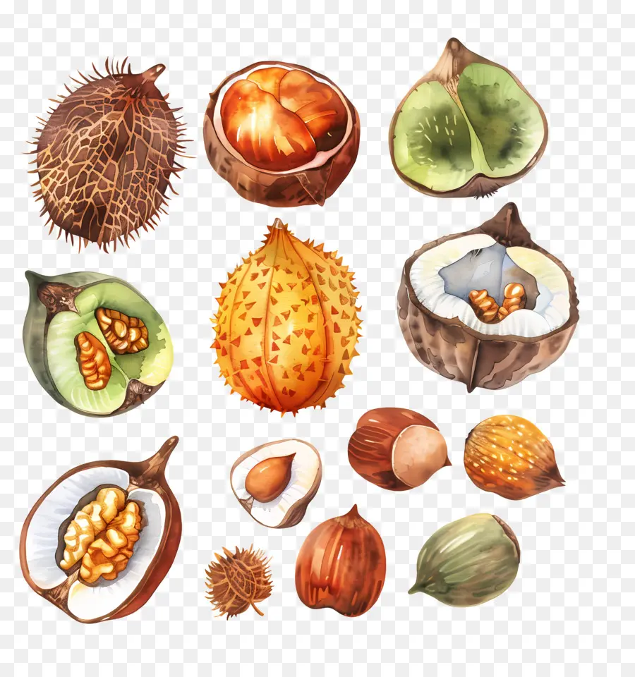 Chestnut，Buah Buahan Tropis PNG