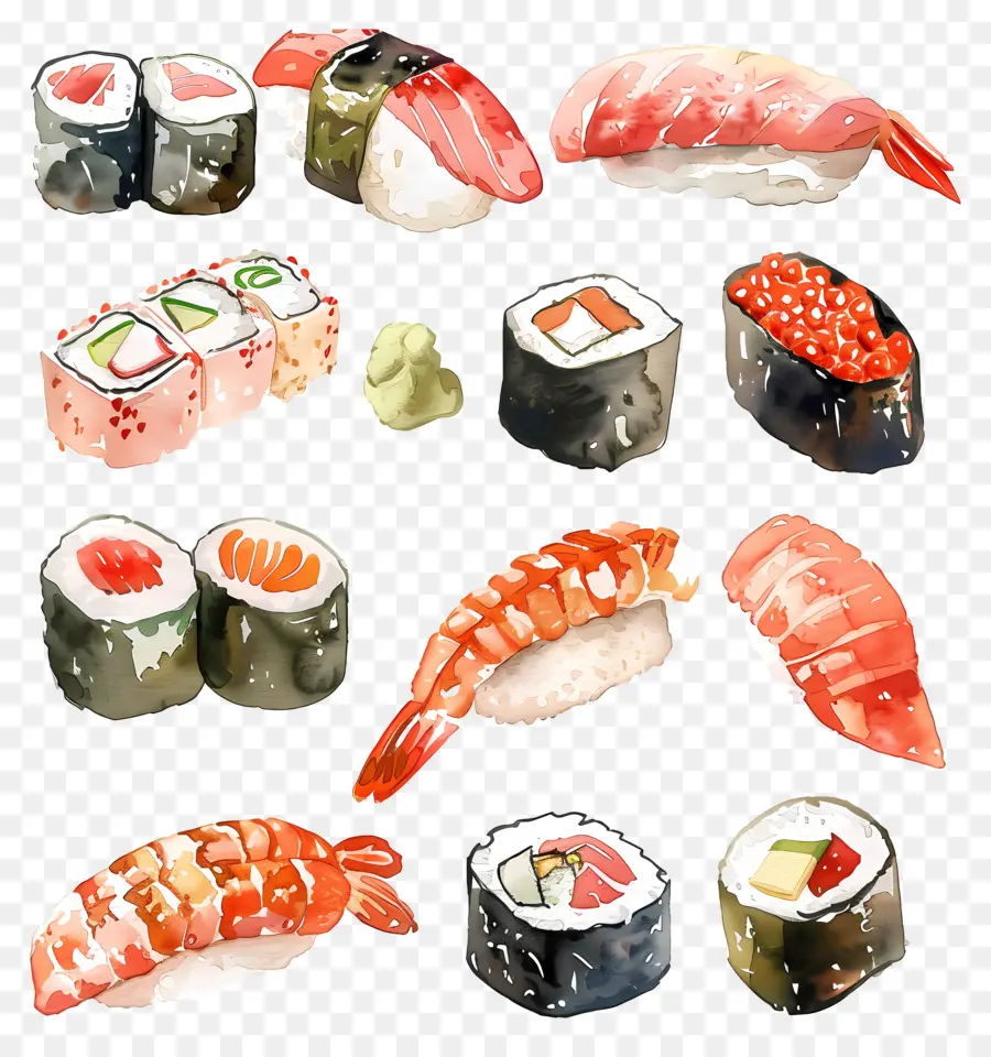 Sushi，Gulungan PNG