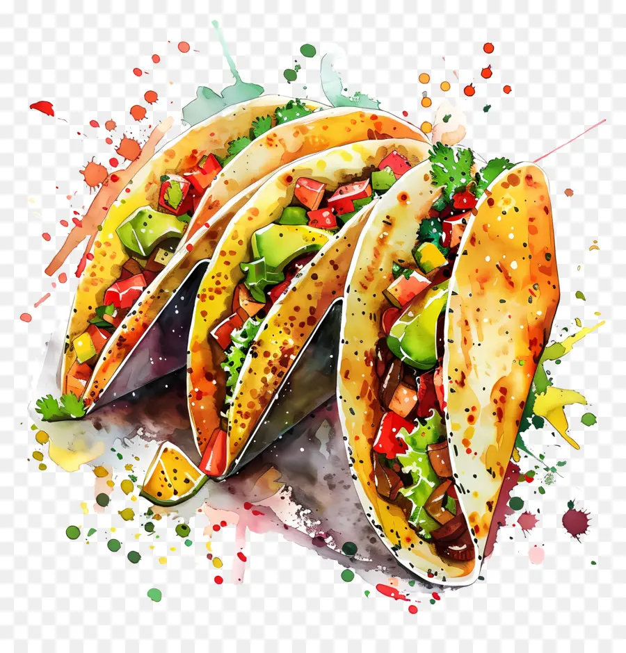 Taco，Masakan Meksiko PNG