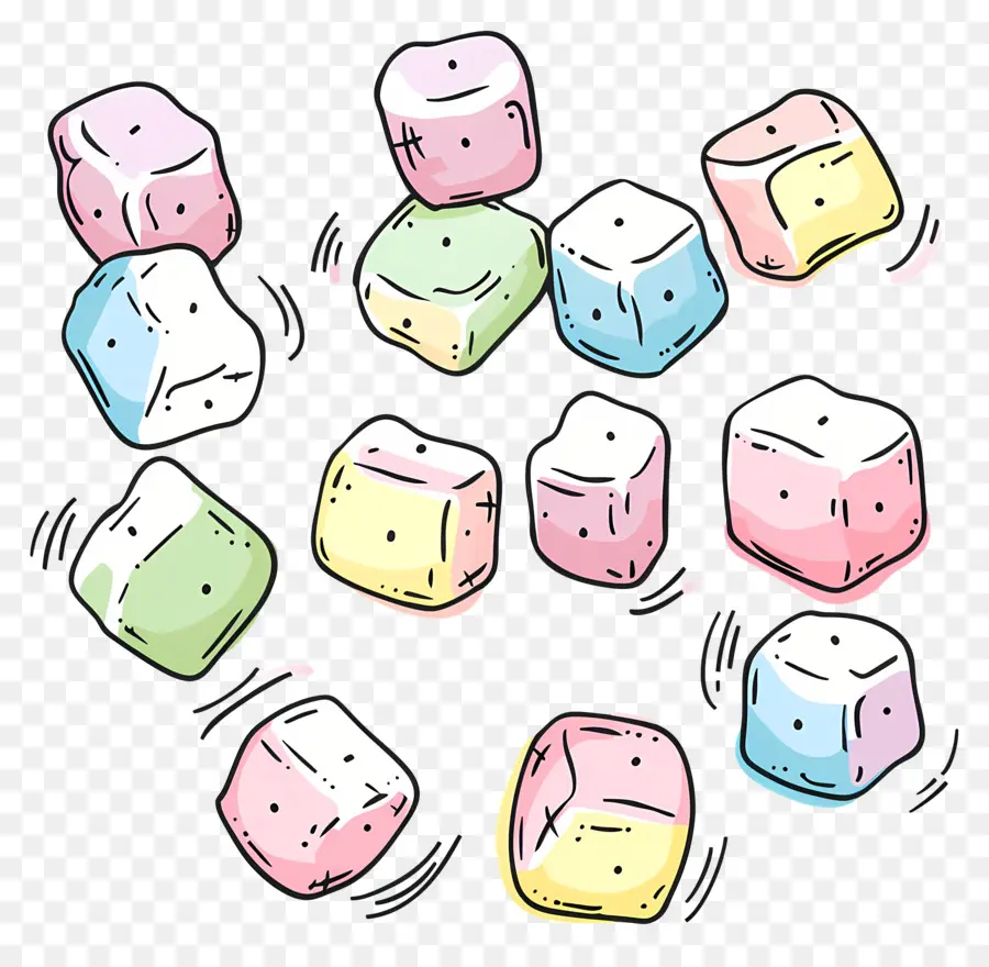 Permen Marshmallow，Permen PNG