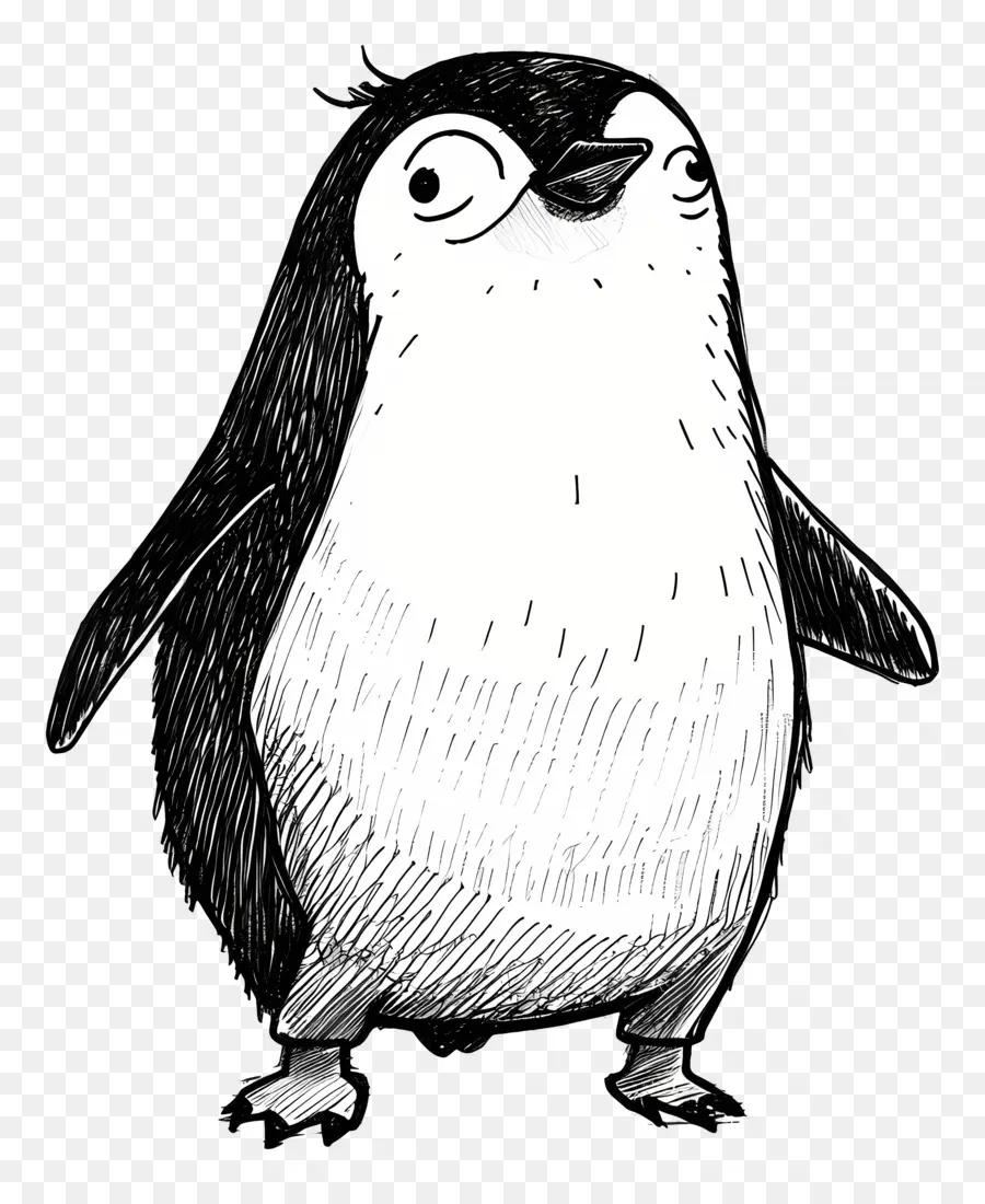 Kartun Penguin，Penguin PNG