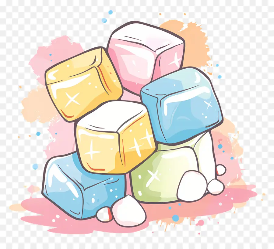 Permen Marshmallow，Marshmallow PNG