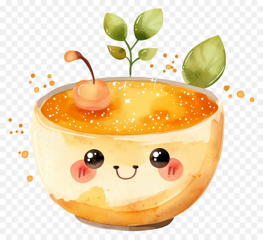 Brûlée Creme，Karakter Kartun PNG