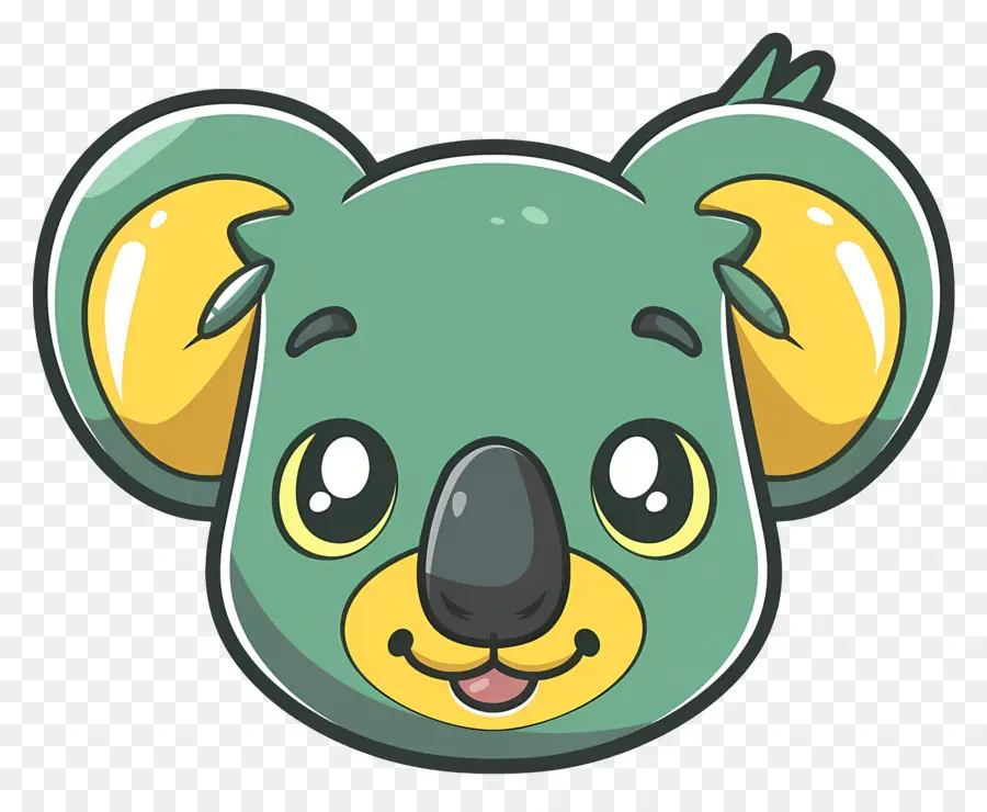 Wajah Koala Yang Lucu，Koala Beruang PNG