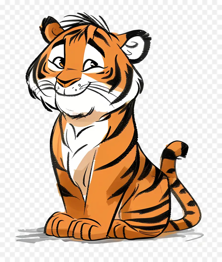 Kartun Harimau，Harimau PNG