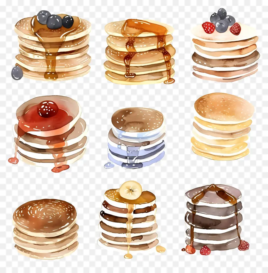 Pancake，Sirup PNG