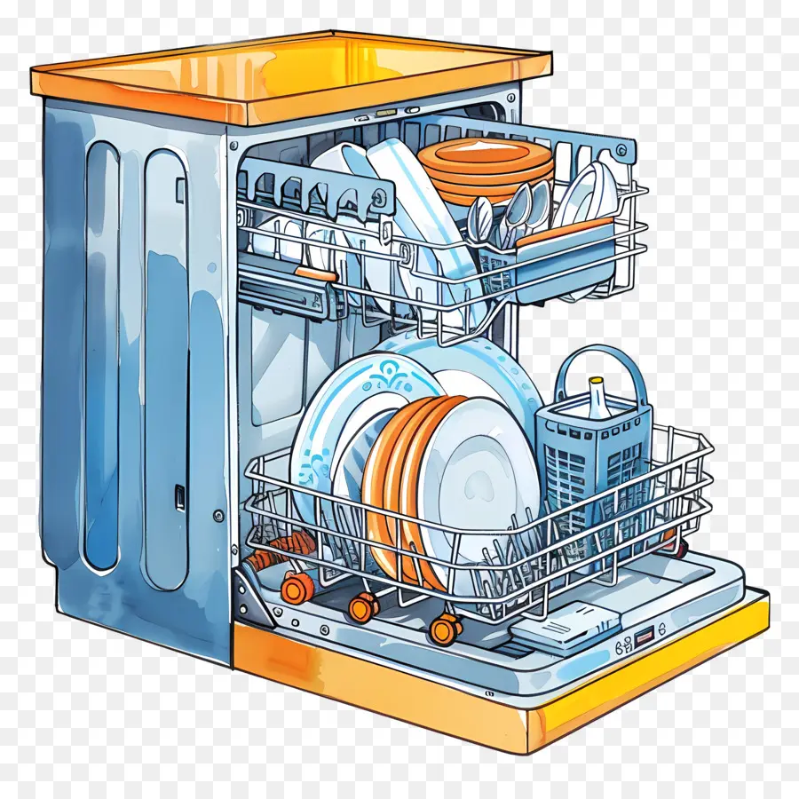 Mesin Pencuci Piring，Alat Dapur PNG