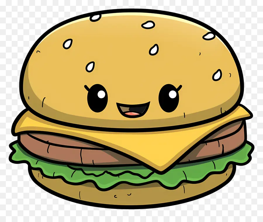 Kartun Hamburger，Hamburger PNG