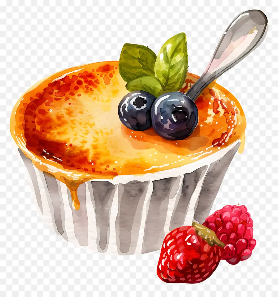 Brûlée Creme，Raspberry PNG