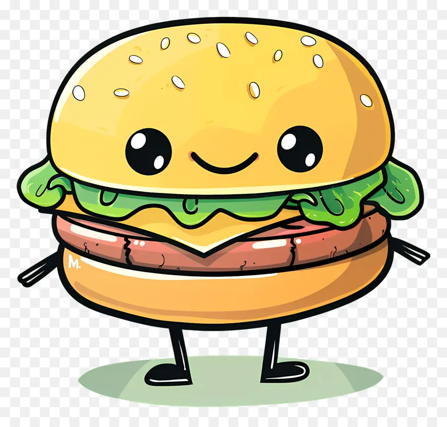 Kartun Hamburger，Kartun PNG