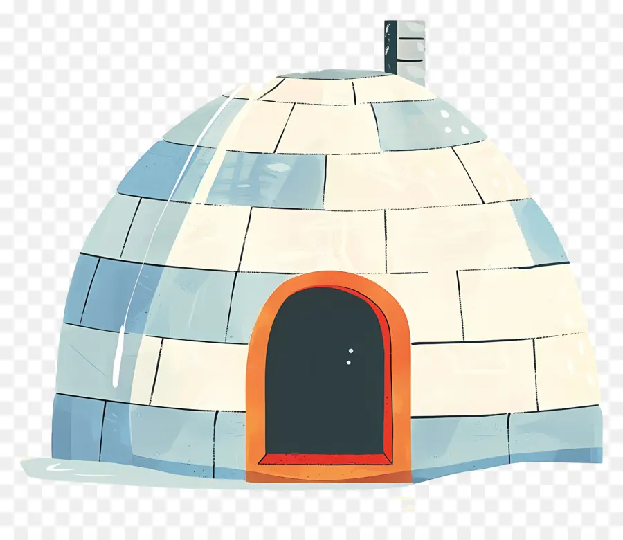 Igloo，Salju PNG